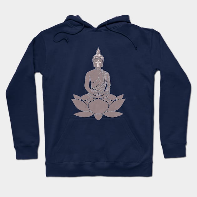 Gautam Buddha Hoodie by ikshvaku